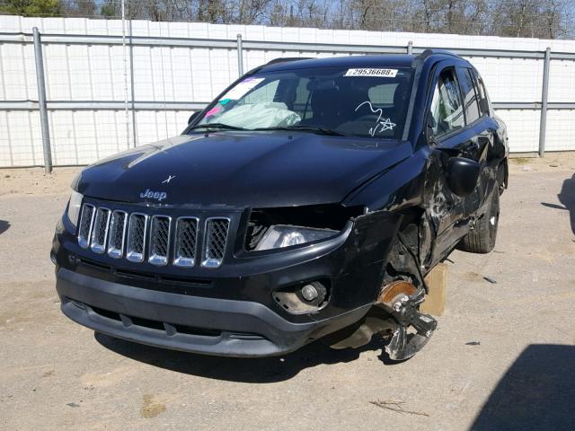 1J4NT1FB3BD139265 - 2011 JEEP COMPASS SP BLACK photo 2