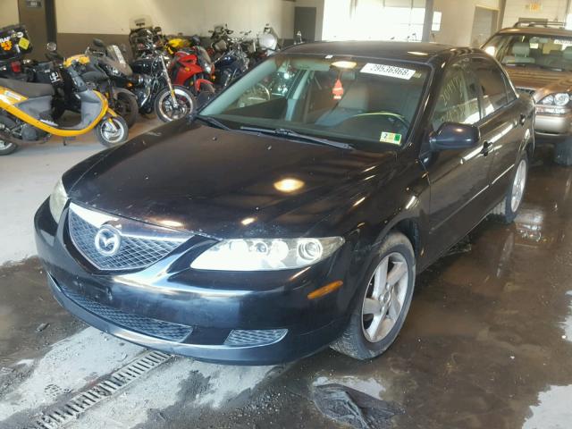 1YVFP80C135M14601 - 2003 MAZDA 6 I BLACK photo 2