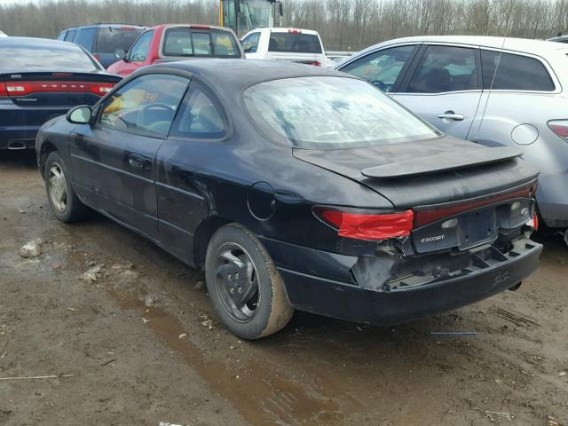 3FAKP1131YR102525 - 2000 FORD ESCORT ZX2 BLACK photo 3