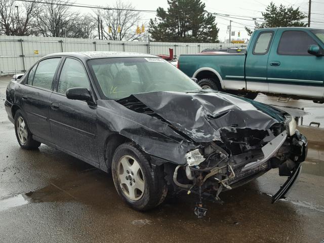 1G1NE52J43M634735 - 2003 CHEVROLET MALIBU LS შავი ფოტო 1