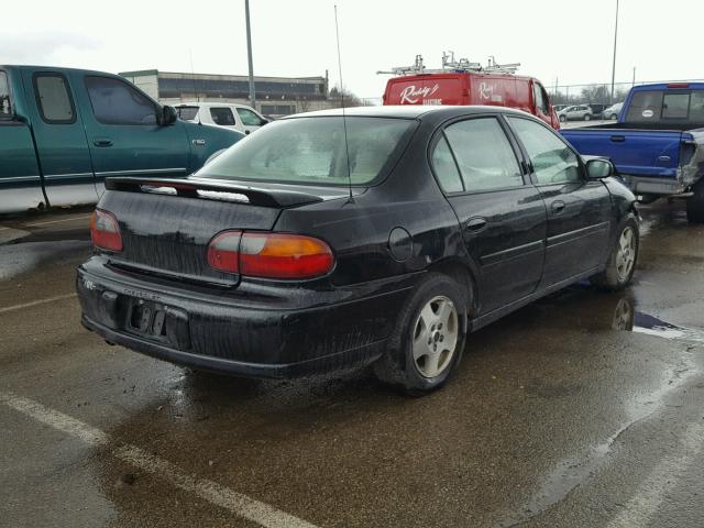 1G1NE52J43M634735 - 2003 CHEVROLET MALIBU LS BLACK photo 4