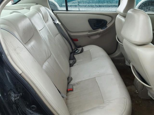 1G1NE52J43M634735 - 2003 CHEVROLET MALIBU LS შავი ფოტო 6