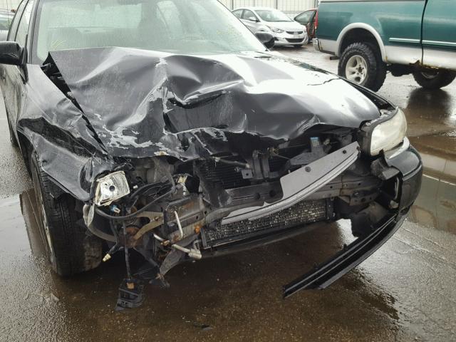 1G1NE52J43M634735 - 2003 CHEVROLET MALIBU LS შავი ფოტო 9