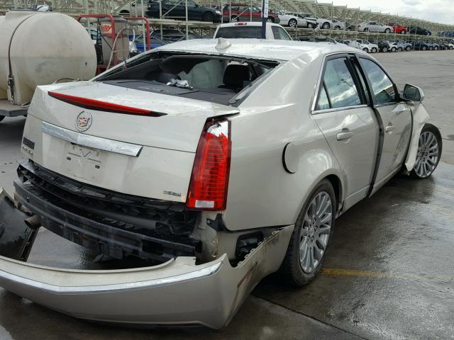 1G6DM5E37D0116164 - 2013 CADILLAC CTS PERFOR SILVER photo 4