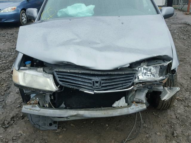 2HKRL18641H569323 - 2001 HONDA ODYSSEY EX GRAY photo 7