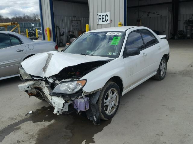 JF1GD67696H519631 - 2006 SUBARU IMPREZA 2. WHITE photo 2