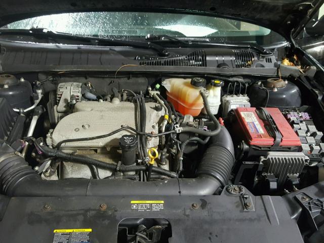 1G1ZU57N17F203909 - 2007 CHEVROLET MALIBU LTZ შავი ფოტო 7