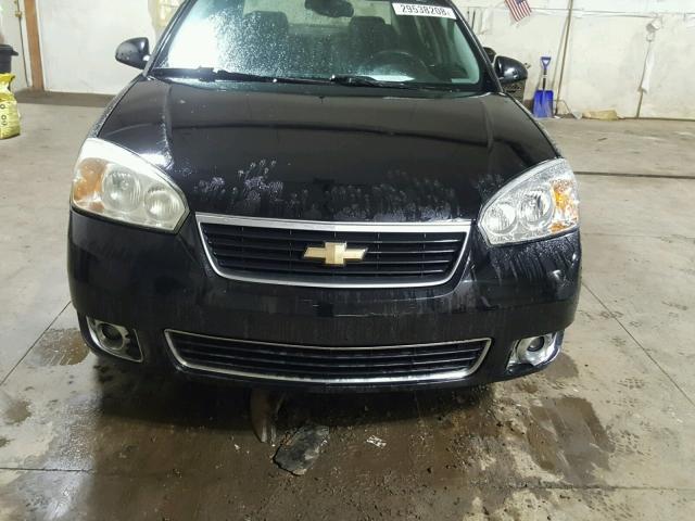 1G1ZU57N17F203909 - 2007 CHEVROLET MALIBU LTZ შავი ფოტო 9
