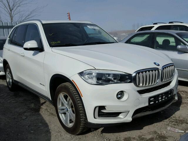 5UXKS4C59G0N14861 - 2016 BMW X5 XDRIVE3 WHITE photo 1