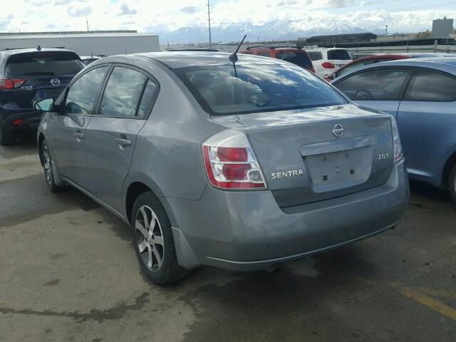 3N1AB61E57L620046 - 2007 NISSAN SENTRA 2.0 SILVER photo 3