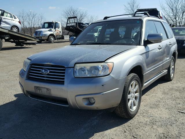 JF1SG65697H709712 - 2007 SUBARU FORESTER 2 GRAY photo 2