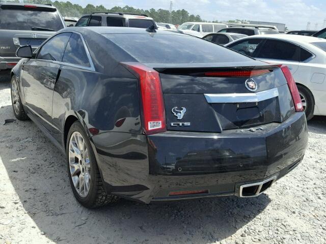 1G6DP1EDXB0163727 - 2011 CADILLAC CTS PREMIU BLACK photo 3