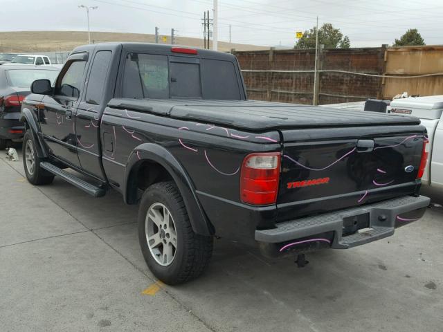 1FTYR44U92PB09449 - 2002 FORD RANGER SUP BLACK photo 3