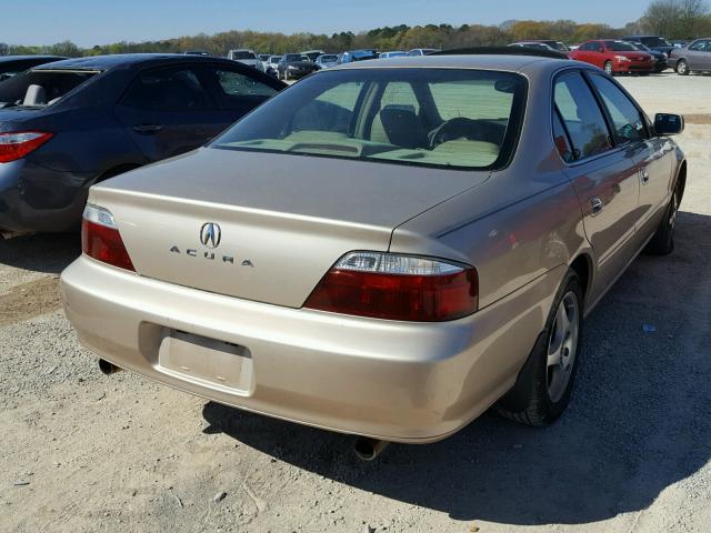 19UUA56622A017937 - 2002 ACURA 3.2TL GOLD photo 4