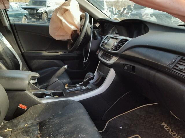 1HGCR2F86DA066730 - 2013 HONDA ACCORD EXL BLACK photo 5