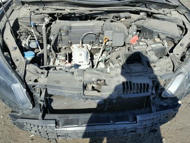 1HGCR2F86DA066730 - 2013 HONDA ACCORD EXL BLACK photo 7