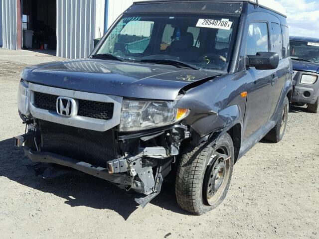 5J6YH2H73BL002412 - 2011 HONDA ELEMENT EX GRAY photo 9