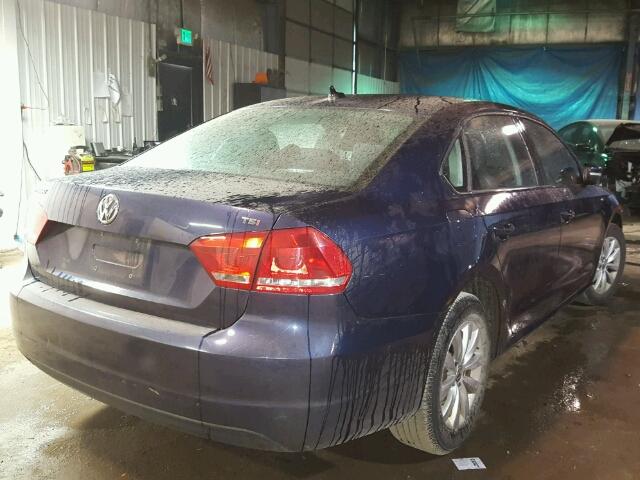 1VWAT7A31EC083101 - 2014 VOLKSWAGEN PASSAT S შავი ფოტო 4