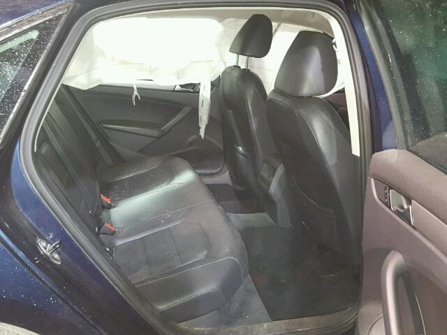 1VWAT7A31EC083101 - 2014 VOLKSWAGEN PASSAT S შავი ფოტო 6