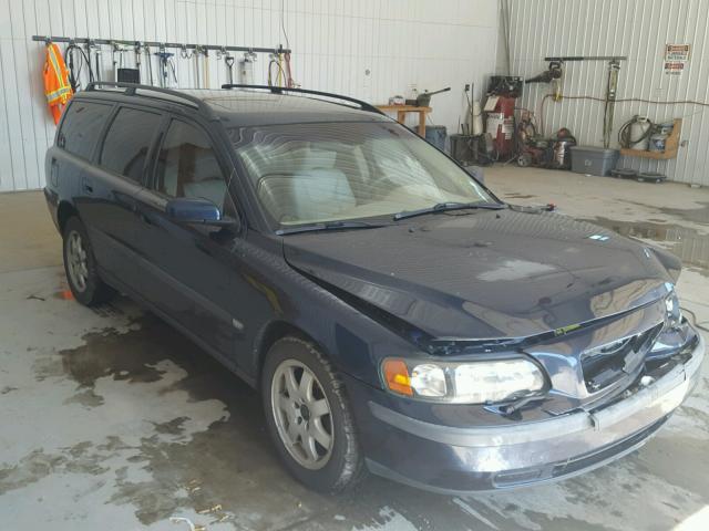 YV1SJ59HX42407937 - 2004 VOLVO V70 BLUE photo 1