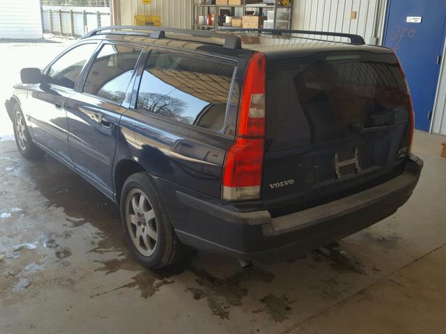 YV1SJ59HX42407937 - 2004 VOLVO V70 BLUE photo 3