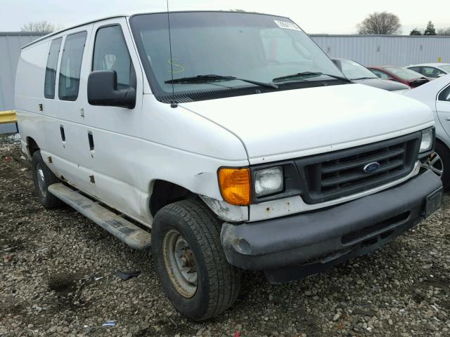 1FTNE24W86HB17594 - 2006 FORD ECONOLINE WHITE photo 1