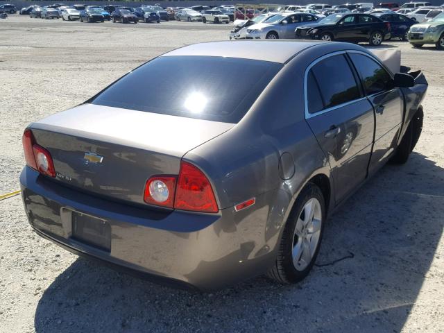 1G1ZA5EU3CF158730 - 2012 CHEVROLET MALIBU LS 棕色 照片 4