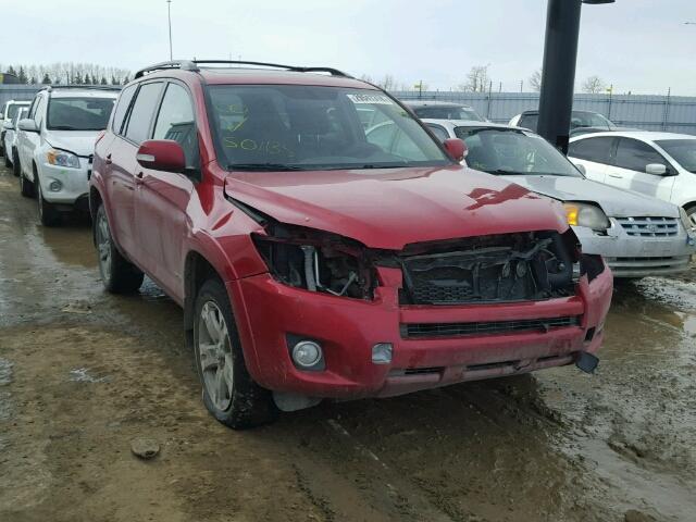 2T3RK4DV8BW055762 - 2011 TOYOTA RAV4 SPORT RED photo 1