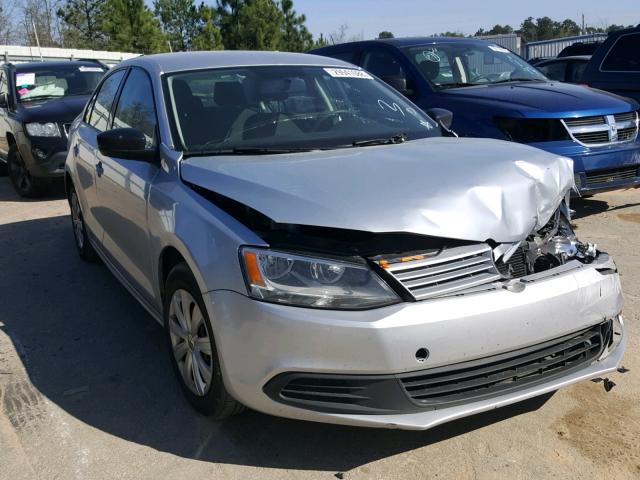 3VW2K7AJ9EM327808 - 2014 VOLKSWAGEN JETTA BASE 灰色 照片 1