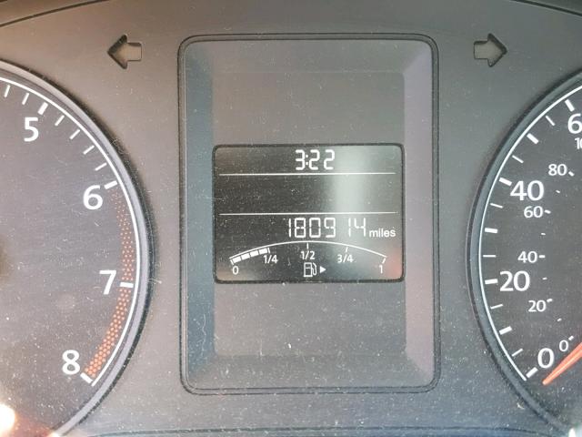 3VW2K7AJ9EM327808 - 2014 VOLKSWAGEN JETTA BASE 灰色 照片 8