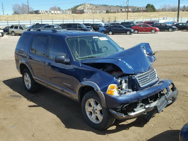 1FMZU73K74ZA78337 - 2004 FORD EXPLORER X BLUE photo 1