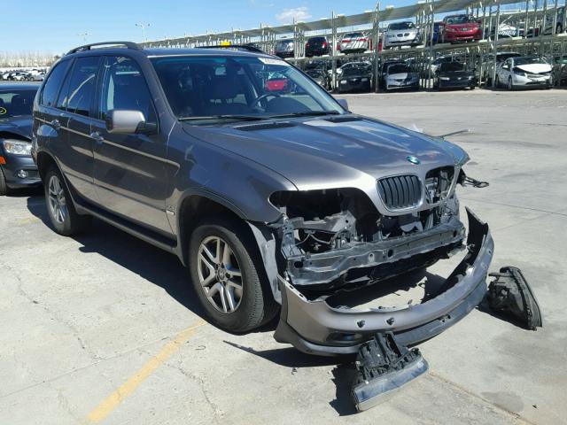 5UXFA135X5LY04749 - 2005 BMW X5 3.0I GRAY photo 1