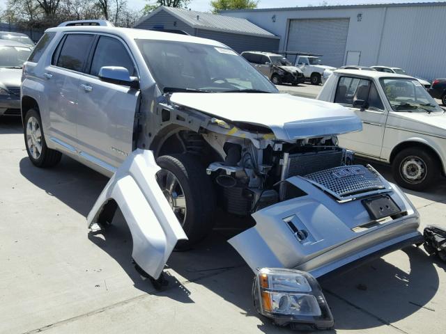 2GKFLYE39D6424622 - 2013 GMC TERRAIN DE SILVER photo 1