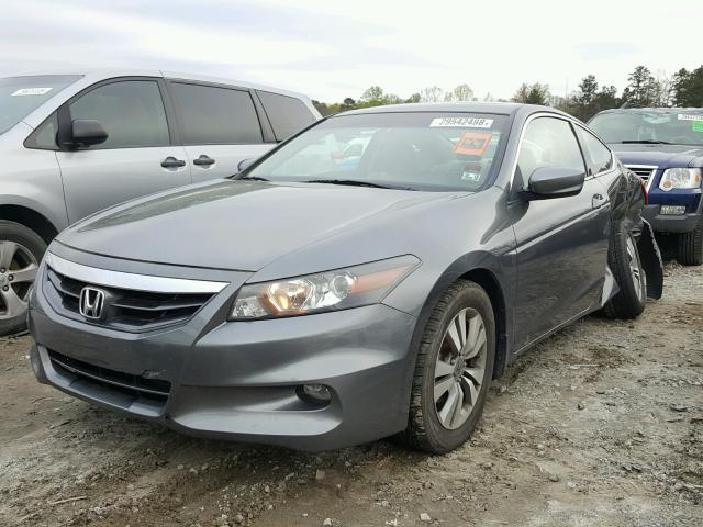 1HGCS1B89CA009232 - 2012 HONDA ACCORD EXL GRAY photo 2