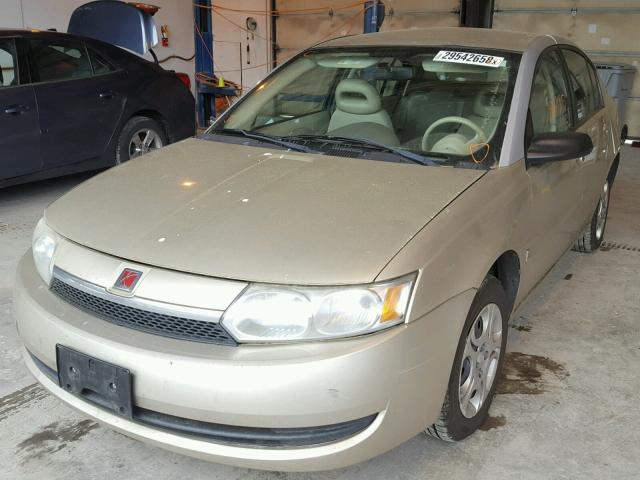 1G8AZ52F13Z155563 - 2003 SATURN ION LEVEL GOLD photo 2