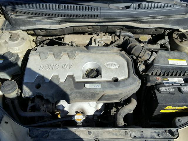 KNADE123566083346 - 2006 KIA RIO TAN photo 7