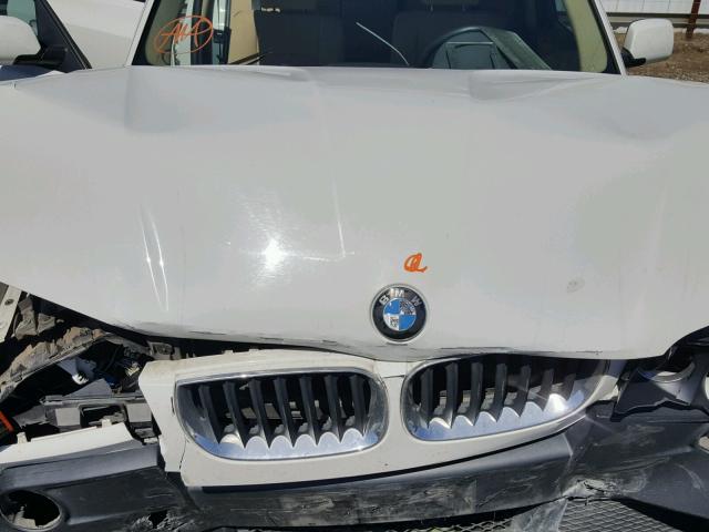 WBXPA73464WB25726 - 2004 BMW X3 2.5I WHITE photo 7