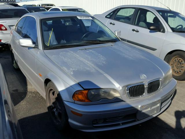 WBABN53411JU34698 - 2001 BMW 330 CI SILVER photo 1