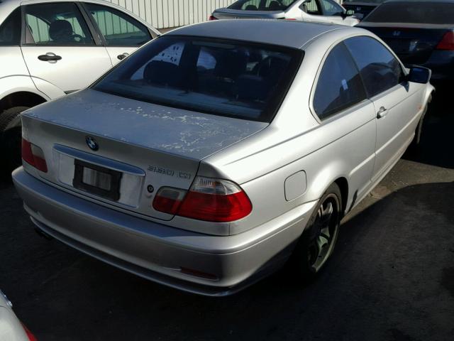 WBABN53411JU34698 - 2001 BMW 330 CI SILVER photo 4