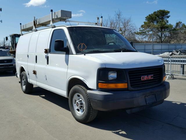 1GTHG35C481143090 - 2008 GMC SAVANA G35 WHITE photo 1