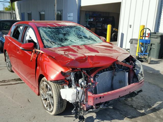 JTNKARJE0HJ546691 - 2017 TOYOTA COROLLA IM RED photo 1