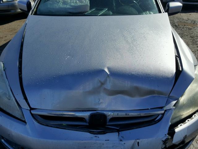 1HGCM56877A155632 - 2007 HONDA ACCORD EX SILVER photo 7