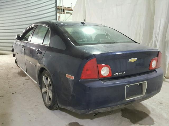1G1ZC5E15BF300686 - 2011 CHEVROLET MALIBU 1LT 蓝色 照片 3