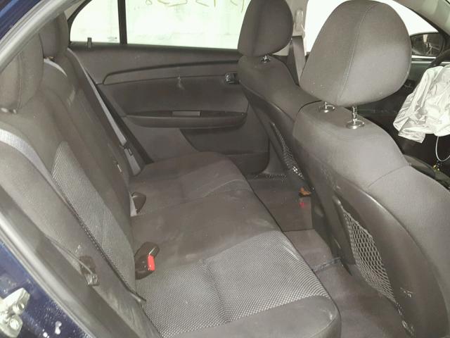 1G1ZC5E15BF300686 - 2011 CHEVROLET MALIBU 1LT 蓝色 照片 6