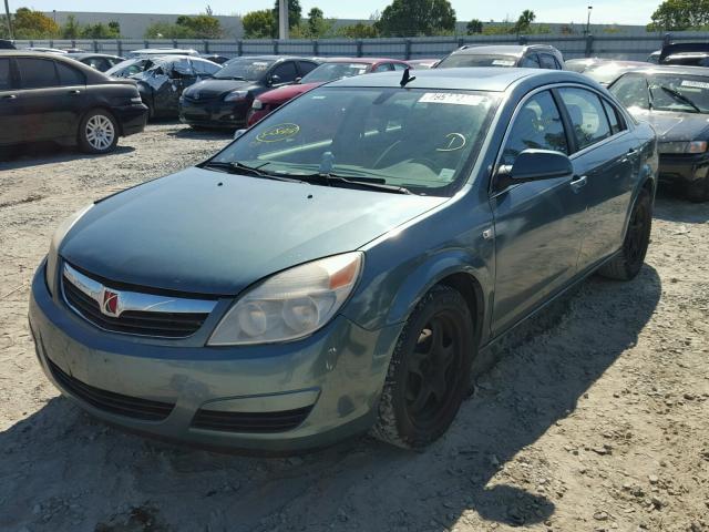 1G8ZS57B19F159202 - 2009 SATURN AURA XE BLUE photo 2