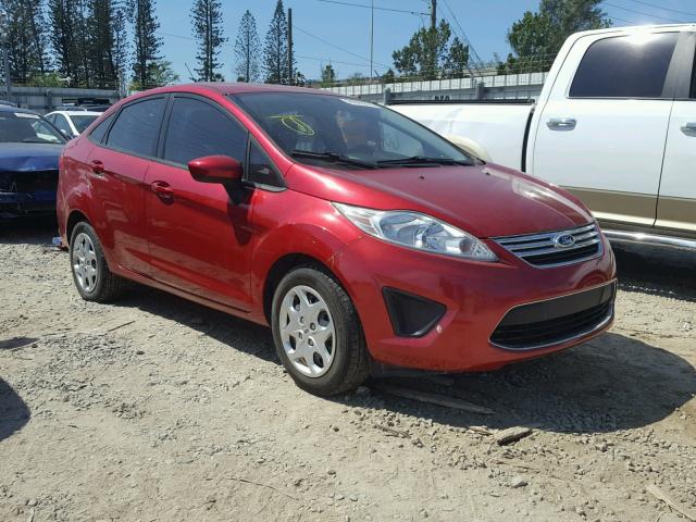 3FADP4BJ5BM111241 - 2011 FORD FIESTA SE RED photo 1