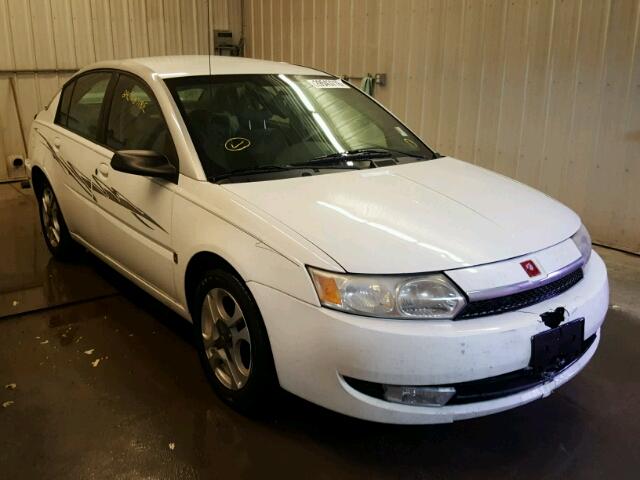 1G8AL52F93Z133666 - 2003 SATURN ION LEVEL WHITE photo 1