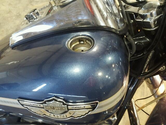 1HD1BJY173Y022065 - 2003 HARLEY-DAVIDSON FLSTC BLUE photo 9