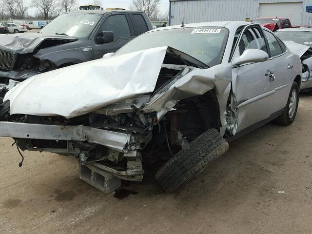 2G4WC562851292639 - 2005 BUICK LACROSSE C SILVER photo 2