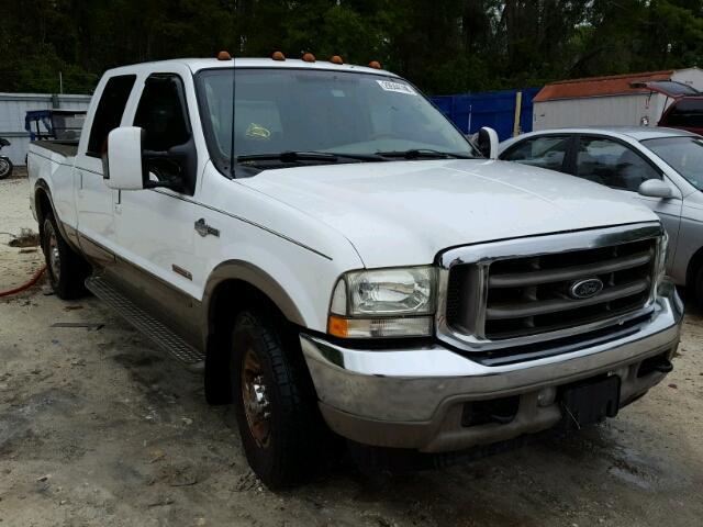 1FTNW20P93ED27386 - 2003 FORD F250 SUPER WHITE photo 1